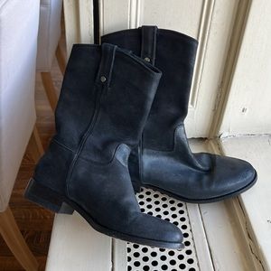 Jimmy Choo Boots Black Nubuck